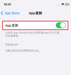 曲阜苹果15维修中心如何让iPhone15APP自动更新